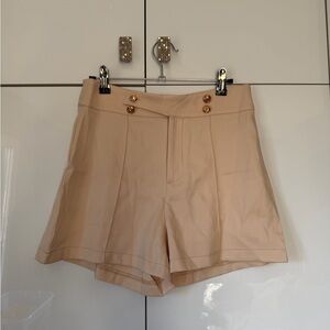 Stylish Tan Women's Shorts